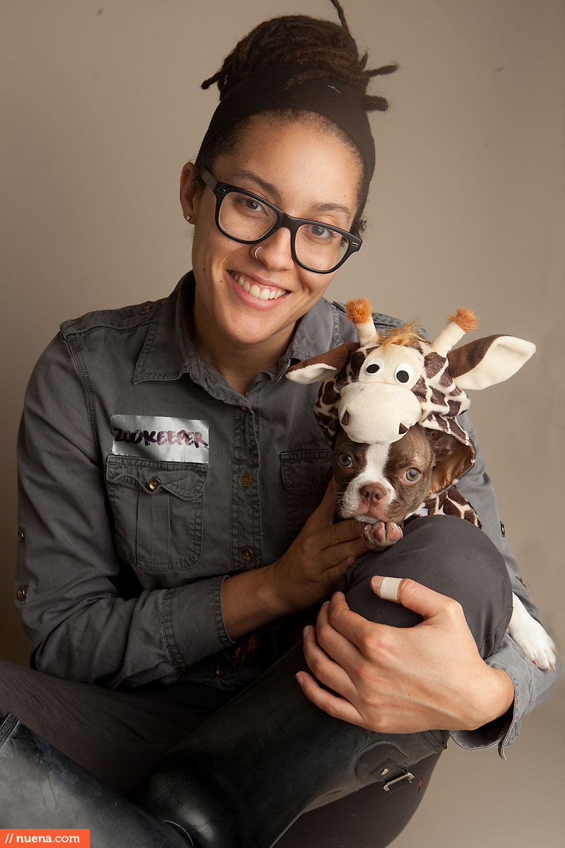 Zookeeper and Giraffe Halloween Costume | Kira Stackhouse